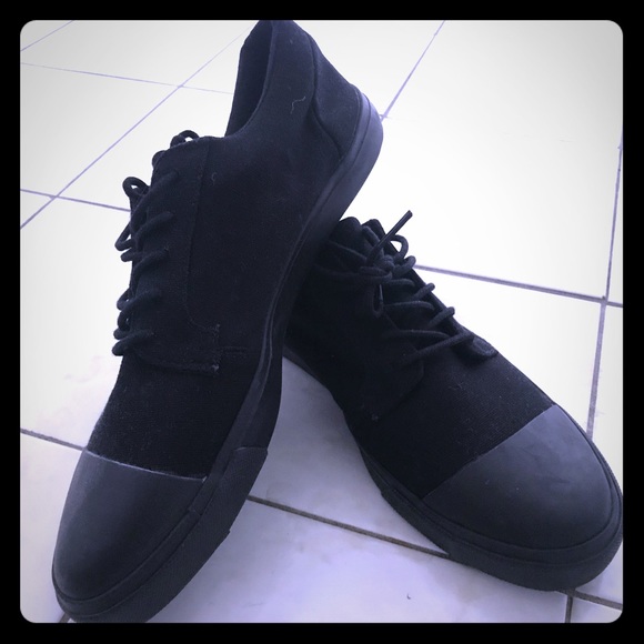 ASOS Other - Mens ASOS black canvas shoe size 8